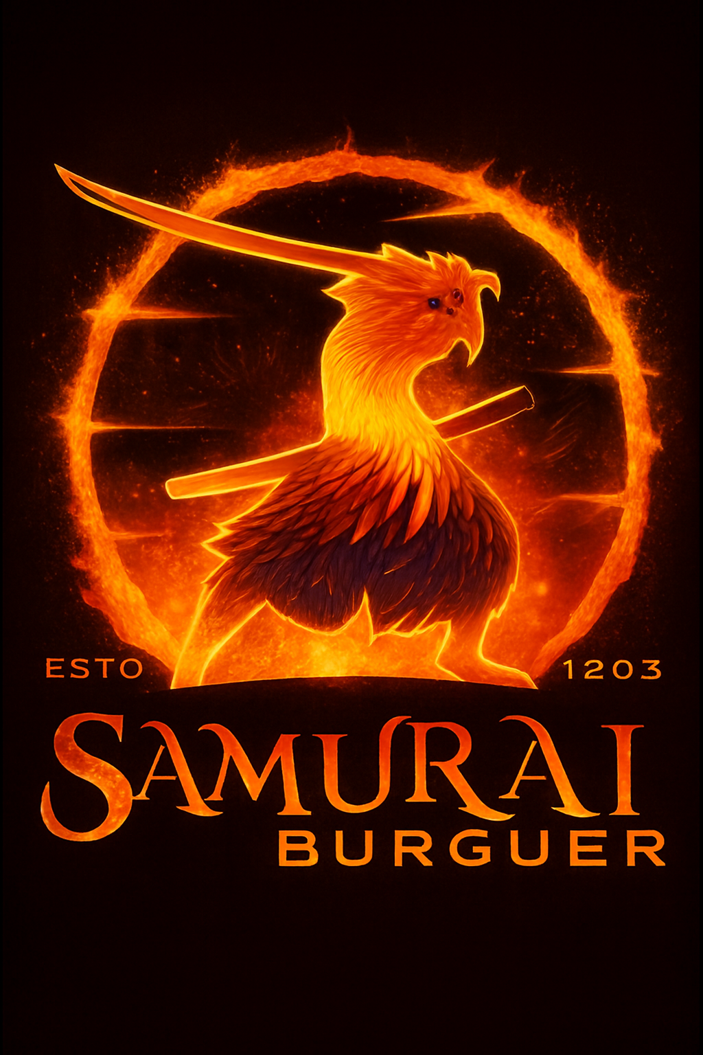 Logo Samuray Burguer